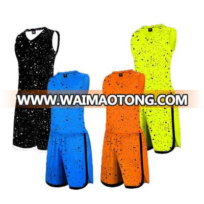 2017 Newest Fashion Blank Basketball Uniforms