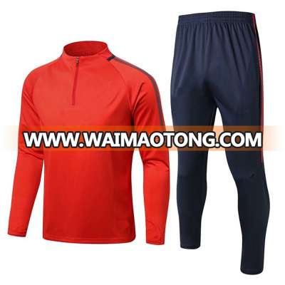 Latest design 100% polyester sports soccer tracksuits