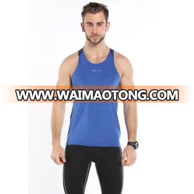 2018 Hot sale tank top gym mens plain fitness custom gym vest