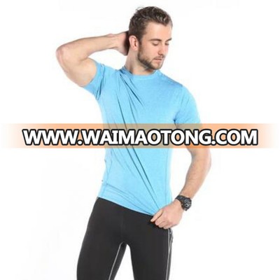 High quality runing sports wear fitness gym wear t-shirt mens