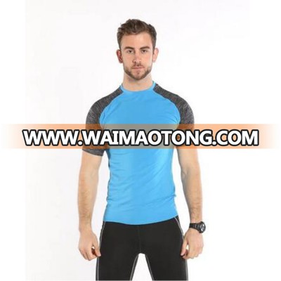 Factory price compression shirt fitness workout gym clothing