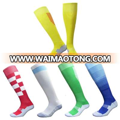 Custom high quality football team socks men sports