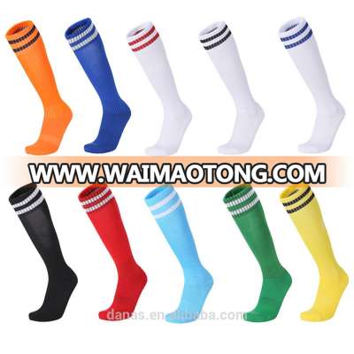 2017 Cheap Striped Classic Sport Over Knee Football Socks Comfortable Breathable Soccer Socks